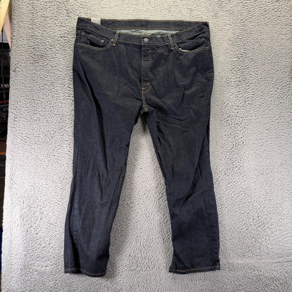Levi's 541 Jeans Mens 48x30 Blue Cotton Denim Tapered Athletic Workwear Stretch